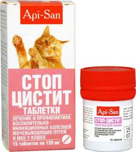 симптомы цистита у котов лечение