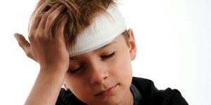 сотрясение мозга симптомы лечение у ребенка