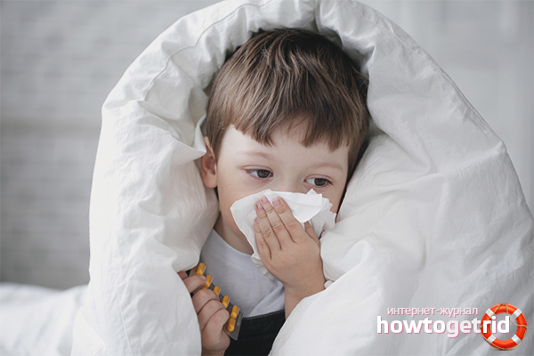 у ребенка простуда симптомы и лечение