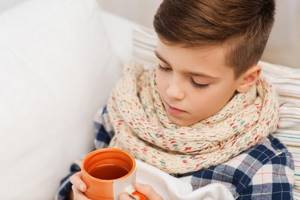 грипп у ребенка 1 год симптомы и лечение