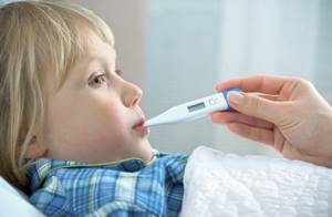 высокая температура у ребенка без симптомов лечение
